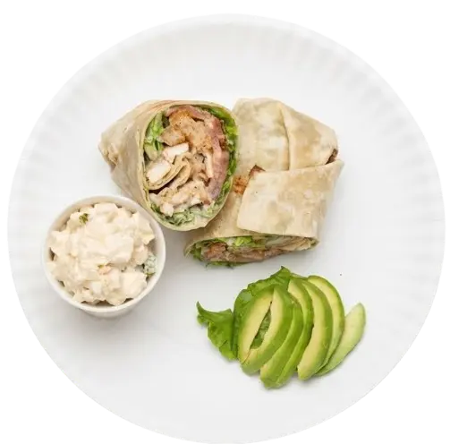 Bagel Nosh lunch sandwich and salad in Livingston, NJ